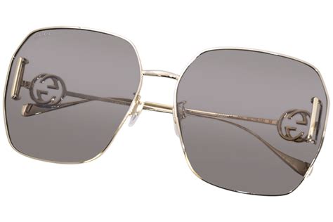 gucci 1207sa|Gucci Women's Gg1207SA 64mm Square Sunglasses .